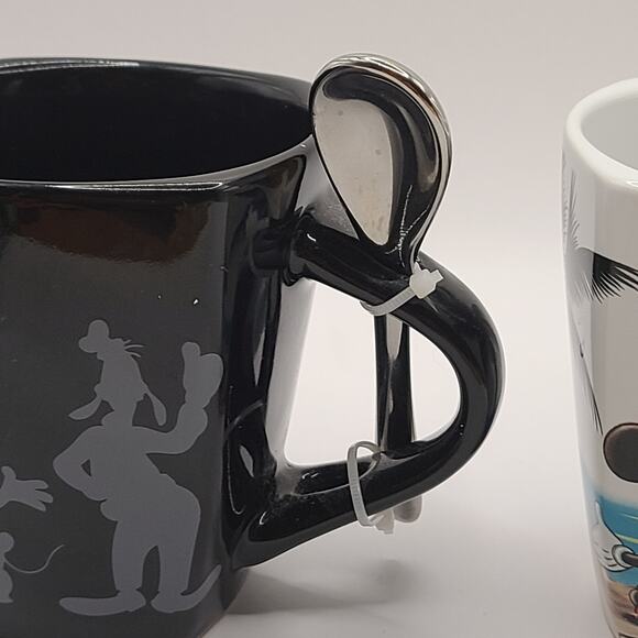 Disney Jerry Leigh Mickey & Minnie Mouse  Sunset Mug lot of 2 new no box - Picture 2 of 7